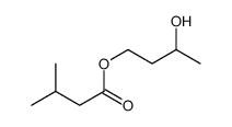 3-hydroxybutyl 3-methylbutanoate Structure