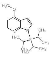 4-甲氧基-1-三异丙基硅烷-1H-吡咯[2,3-b]吡啶图片