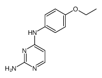 N4-(4-ethoxy-phenyl)-pyrimidine-2,4-diyldiamine Structure