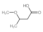 3-methoxybutanoic acid Structure