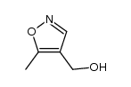 (5-甲基异恶唑-4-基)甲醇结构式