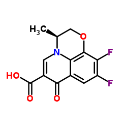左旋氧氟沙星羧酸结构式