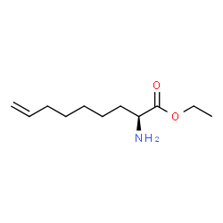(S)-ethyl 2-aminonon-8-enoate结构式