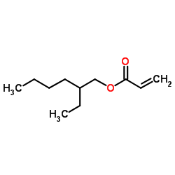 丙烯酸异辛酯(2-EHA)结构式