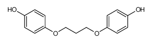 4-[3-(4-hydroxyphenoxy)propoxy]phenol Structure