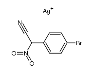 silver p-bromophenylcyanomethylenenitronate Structure