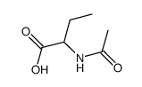 (±)-2-Acetylaminobutanoic Acid结构式