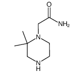 2-(2,2-Dimethylpiperazin-1-yl)-acetamide dihydrochloride structure