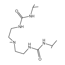 bis[(N'-isopropylureido)-N-ethyl]-N-methylamine结构式