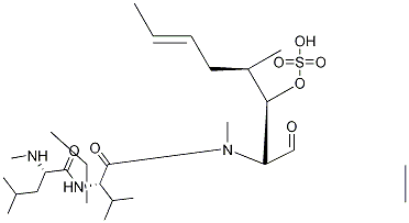 Cyclosporin A Sulfate结构式