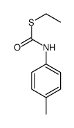 S-ethyl N-(4-methylphenyl)carbamothioate结构式