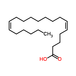 (5Z,14Z)-5,14-Icosadienoic acid Structure