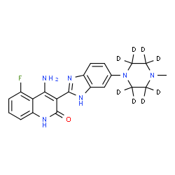Dovitinib-D8结构式