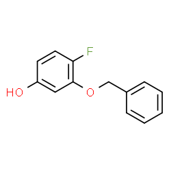 3-Benzyloxy-4-fluorophenol Structure