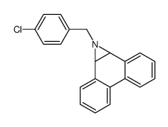 1-[(4-chlorophenyl)methyl]-1a,9b-dihydrophenanthro[9,10-b]azirine结构式