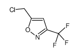 5-Chloromethyl-3-trifluoromethyl-isoxazole Structure