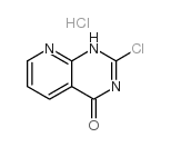 2-氯吡啶[2,3-D]嘧啶-4(1H)-酮结构式