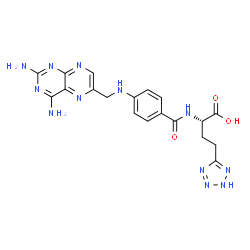 gamma-tetrazole-aminopterin Structure