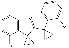 环丙基(2-羟基苯基)甲酮结构式
