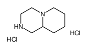 八氢-1H-吡啶并[1,2-a]吡嗪双盐酸盐结构式