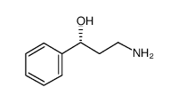 (R)-3-氨基-1-苯基-1-丙醇结构式
