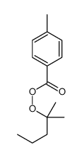2-methylpentan-2-yl 4-methylbenzenecarboperoxoate Structure