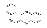 2,3-bis(phenyltellanyl)prop-2-en-1-amine结构式