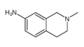 2-甲基-1,2,3,4-四氢异喹啉-7-胺结构式