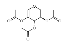 2-acetoxy-3,4-di-O-acetyl-D-xylal结构式