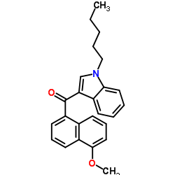 JWH 081 5-methoxynaphthyl isomer Structure
