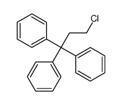 (3-chloro-1,1-diphenylpropyl)benzene Structure
