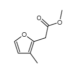 methyl (3-methylfuran-2-yl)acetate结构式