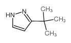 3-叔丁基吡唑结构式