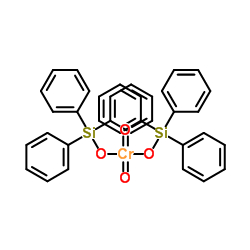 铬酸双(三苯基甲硅烷基)酯结构式