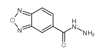 2,1,3-苯并噁二唑-5-碳酰肼结构式