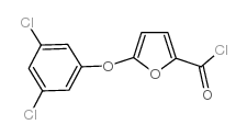 5-(3,5-二氯苯氧基)呋喃-2-羰酰氯结构式