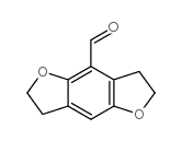 4-甲酰基-2,3,6,7-四氢苯并[1,2-b:4,5-b]二呋喃结构式