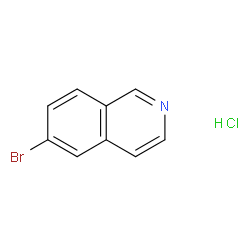 6-溴异喹啉盐酸盐结构式