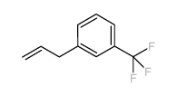 1-烯丙基-3-(三氟甲基)苯结构式