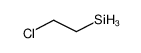 2-chloroethylsilane structure