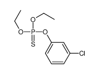 (3-chlorophenoxy)-diethoxy-sulfanylidene-λ5-phosphane Structure