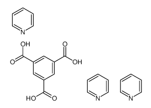 benzene-1,3,5-tricarboxylic acid,pyridine Structure
