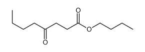 butyl 4-oxooctanoate结构式