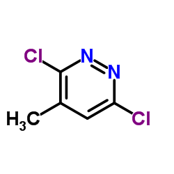3,6-Dichloro-4-methylpyridazine structure