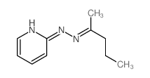 N-(pentan-2-ylideneamino)pyridin-2-amine结构式