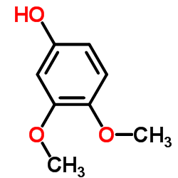 3,4-二甲氧基苯酚结构式
