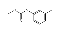 N-(3-methylphenyl)methyldithiocarbamic acid Structure