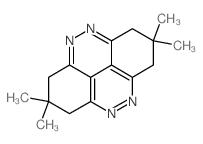 2,2,7,7-tetramethyl-1,2,3,6,7,8-hexahydrocinnolino[5,4,3-cde]cinnoline结构式