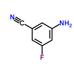 5-氨基-3-氟苯腈结构式