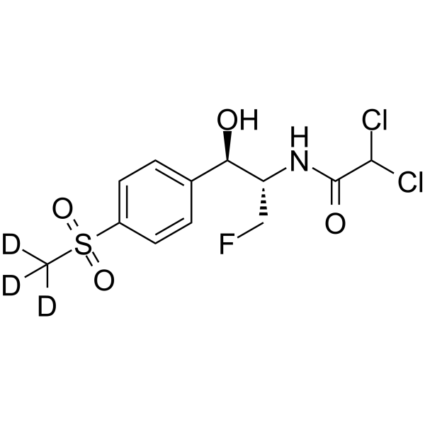 Florfenicol-d3结构式
